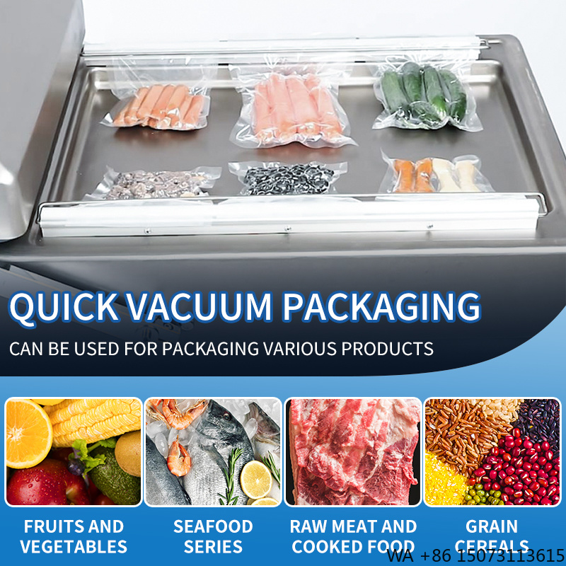 Meal Prep Vacuum Sealer - DZ-500 Commercial Vacuum Sealer Double Chamber