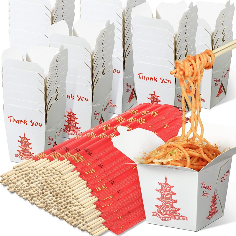 Meal Prep Recipes - Pagoda Chinese Takeout Food Containers Without