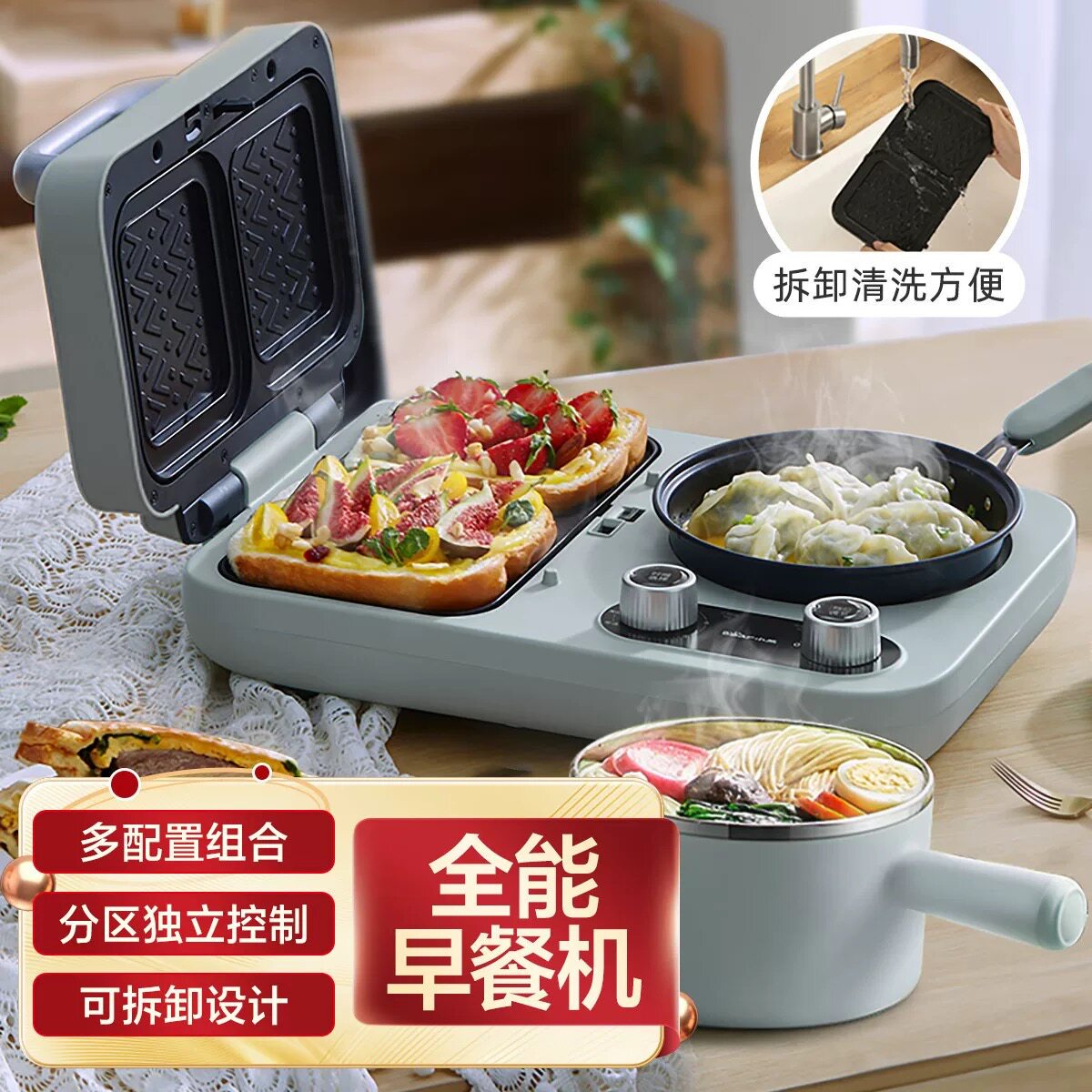 Sandwich Maker Breakfast Machi - огляд і ціна Breakfast Sandwich Press