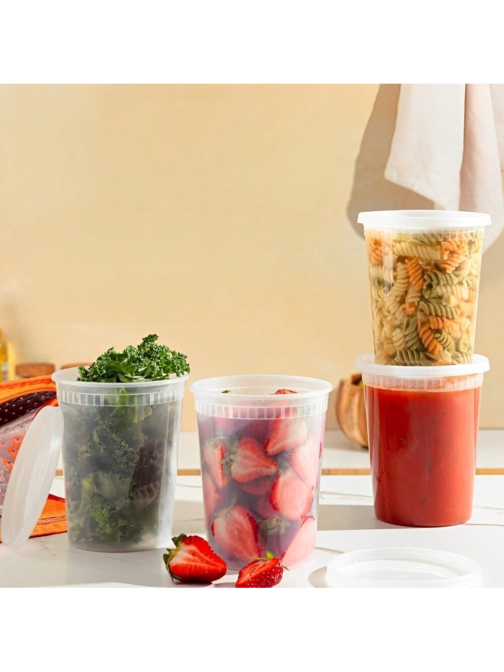 24Pack 32oz Deli Containers wi - огляд і ціна Meal Prep Recipes