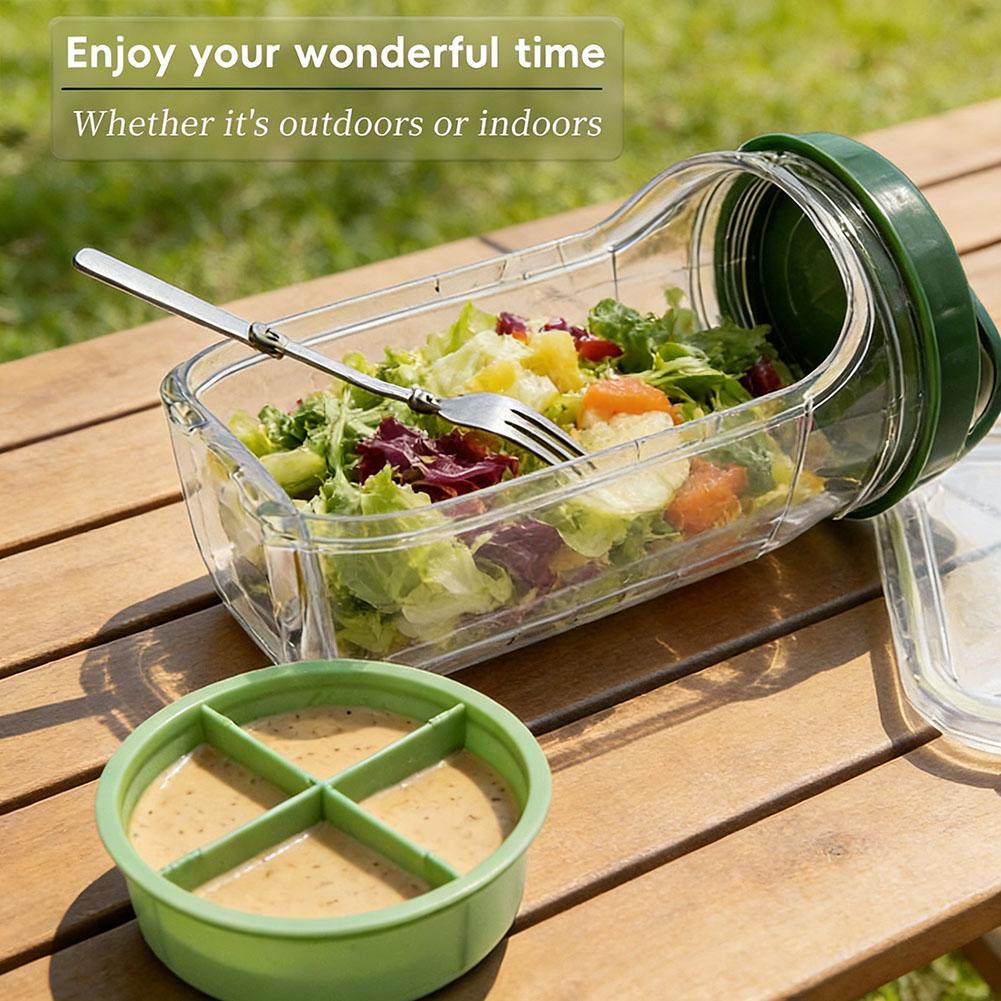 Portable Salad Container Jar w - огляд і ціна Salad Container Jar
