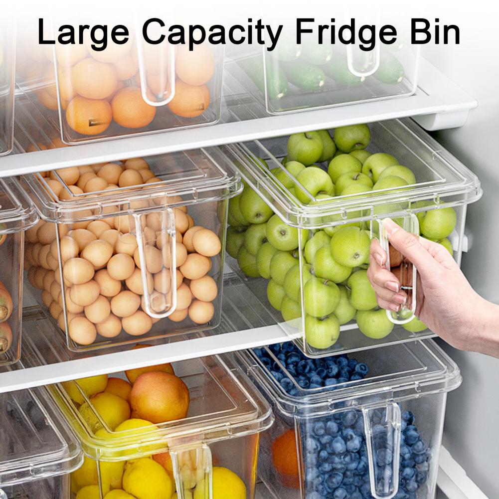 Clear Refrigerator Storage Bin - огляд і ціна Meal Prep Veggie
