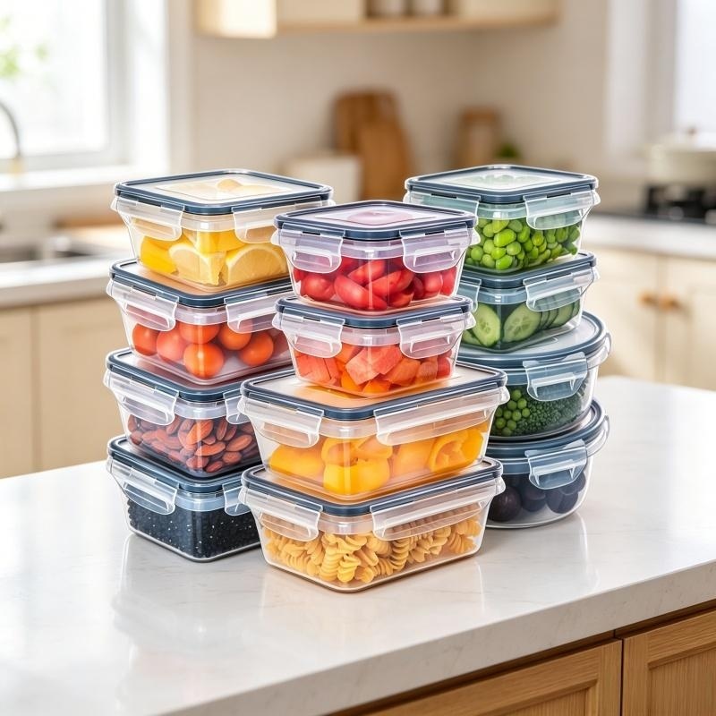 12pcs Airtight Food Storage Co - огляд і ціна Meal Prep Veggie