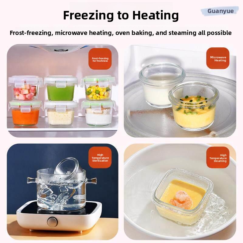  Glass Food Container with Lid - огляд і ціна Meal Prep Glass Containers With Lids