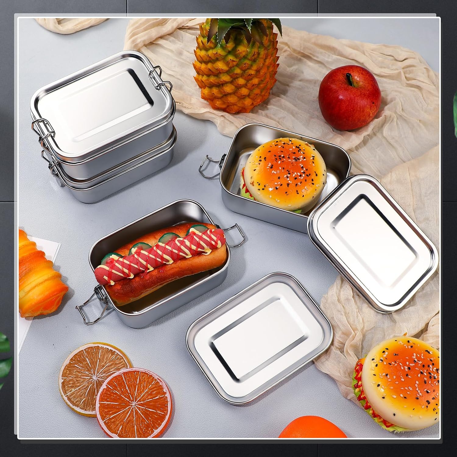 Stainless Steel Food Storage C - огляд і ціна Meal Prep Recipes