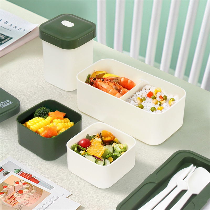 Double Compartment Lunch Box M - огляд і ціна Meal Prep Japanese