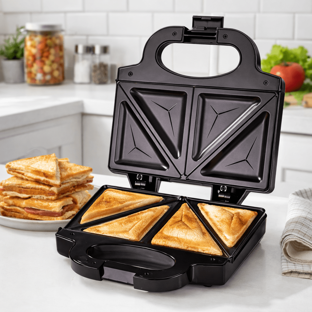 2-in-1 750W Fast Heating Sandw - огляд і ціна Breakfast Sandwich Press