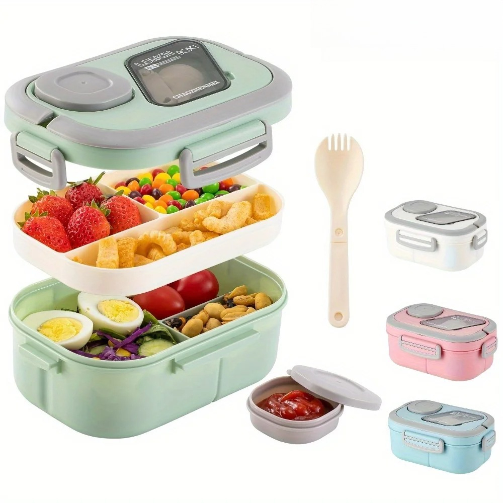 Bento Lunch Box Salad Containe - огляд і ціна Salad Container Jar