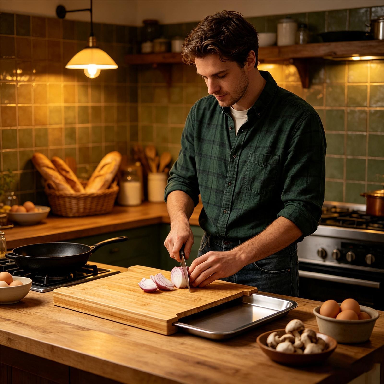Wood Cutting Boards For Kitche - огляд і ціна Meal Prep Veggie