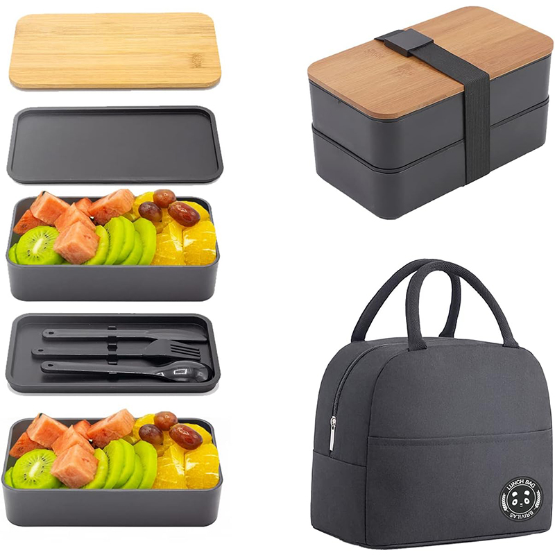 Japanese Bento Box with Bamboo - огляд і ціна Meal Prep Japanese