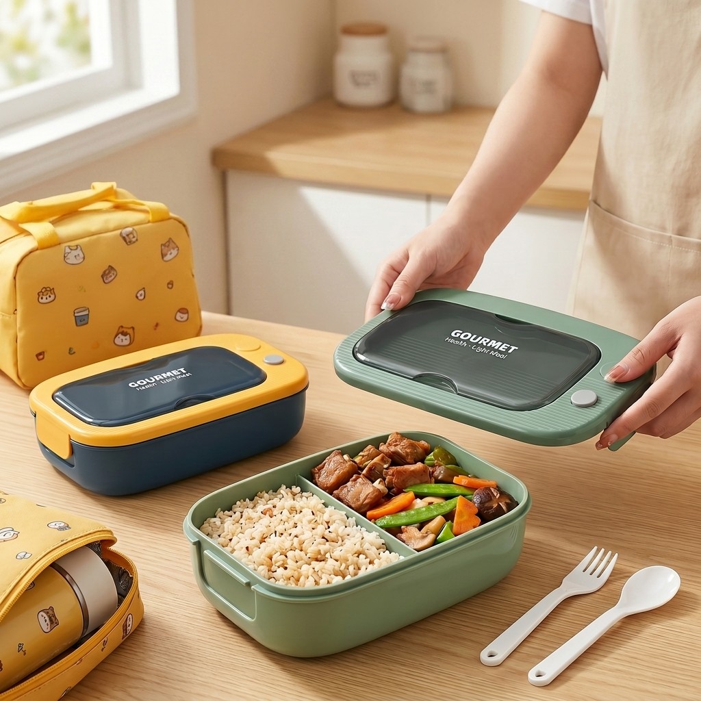 Microwavable Plastic Bento Box - огляд і ціна Meal Prep Recipes
