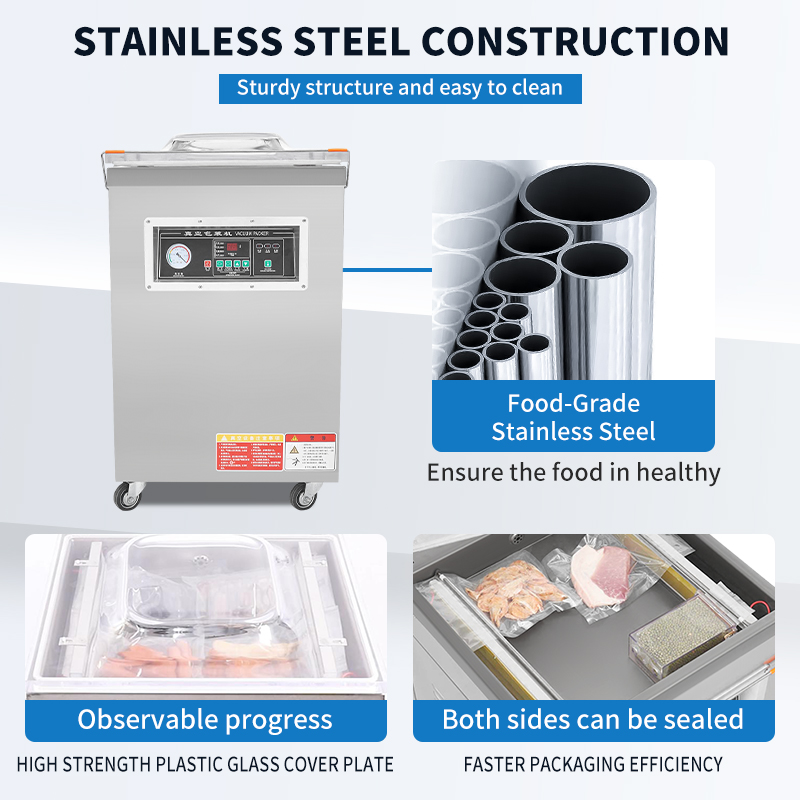 DZ-500  Vertical Single Chambe - огляд і ціна Meal Prep Vacuum Sealer