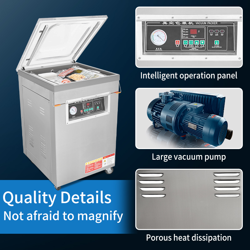 DZ-500  Vertical Single Chambe - огляд і ціна Meal Prep Vacuum Sealer