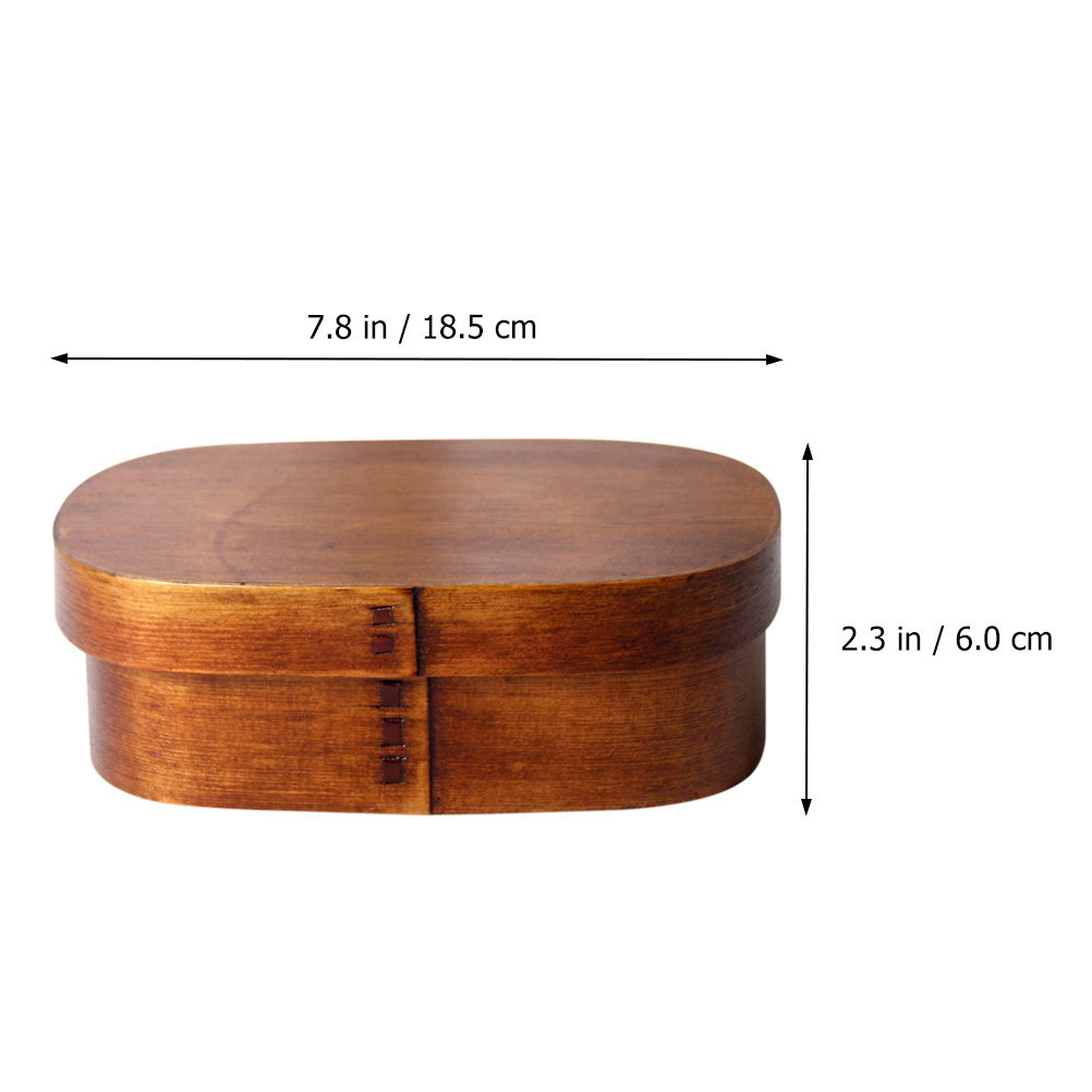1Pcs Japanese Style Wood Lunch - огляд і ціна Meal Prep Japanese