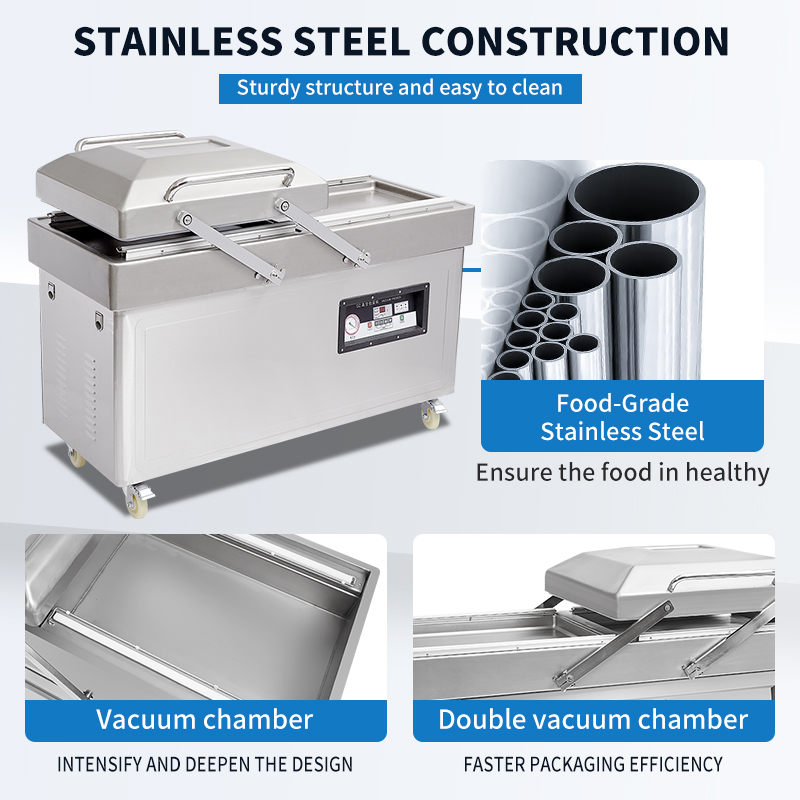 DZ-500 Commercial Vacuum Seale - огляд і ціна Meal Prep Vacuum Sealer