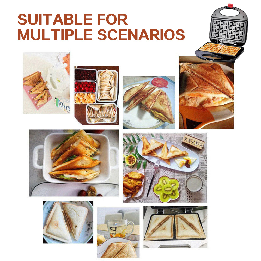 Sandwiches Toaster Press 750w  - огляд і ціна Breakfast Sandwich Press