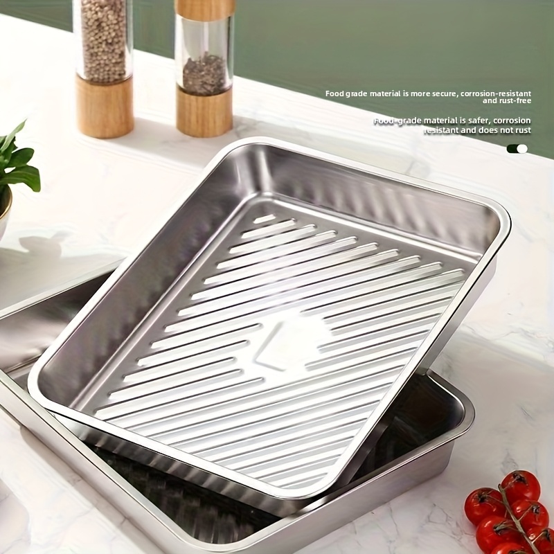 3pcs Large Stainless Steel Bak - огляд і ціна Meal Prep Veggie