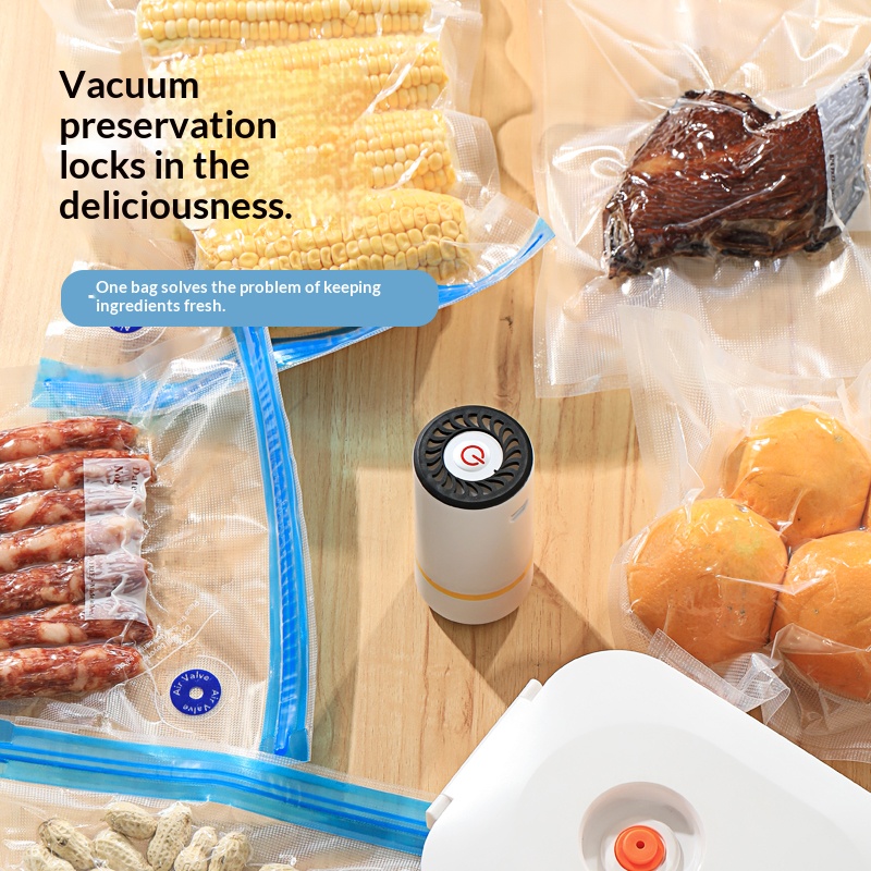 BPA Free Reusable Vacuum Food  - огляд і ціна Meal Prep Vacuum Sealer