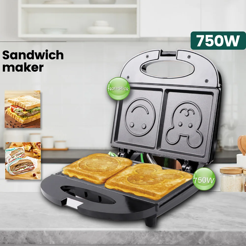 110V-220V Household Appliances - огляд і ціна Breakfast Sandwich Press