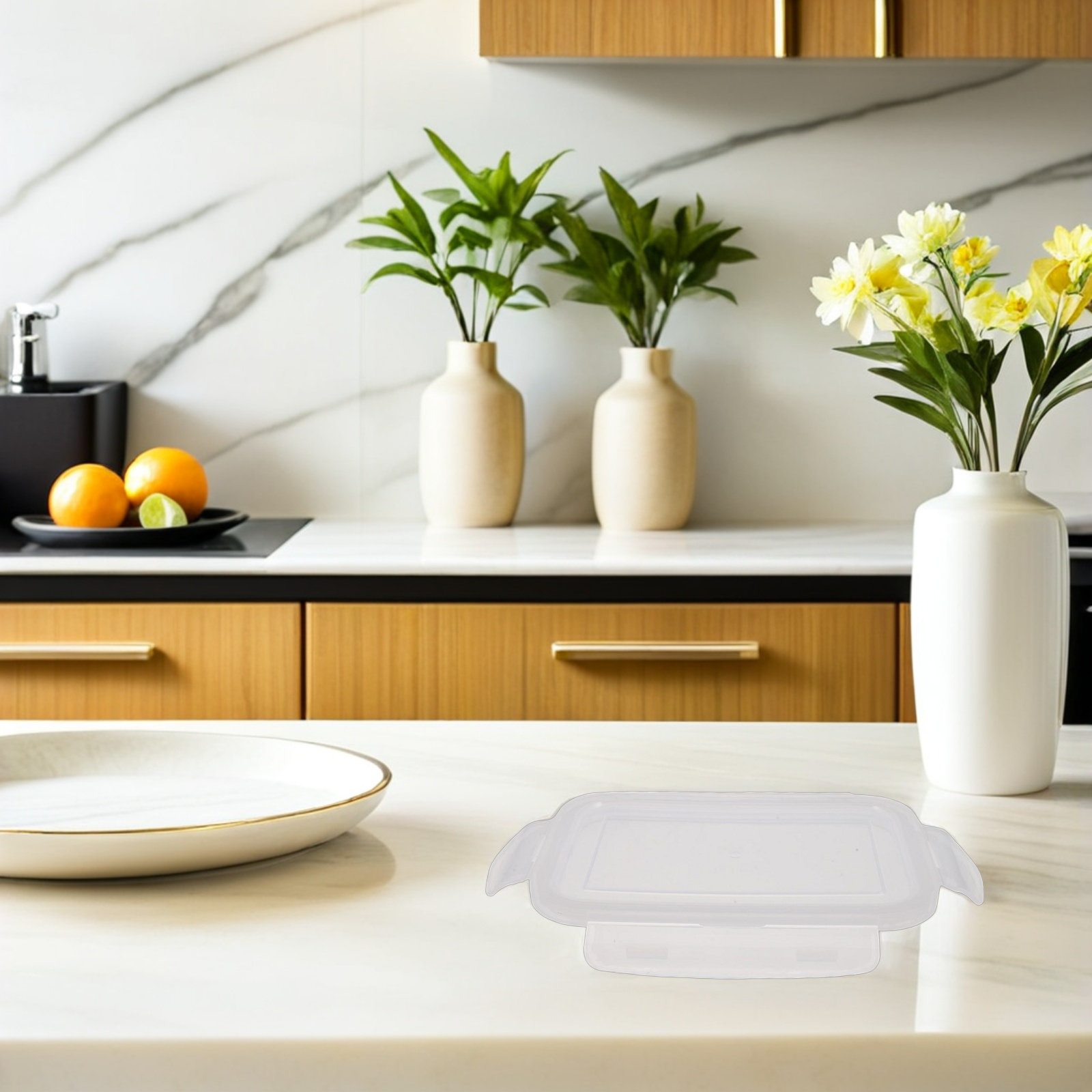 Leakproof Airtight Rectangle L - огляд і ціна Meal Prep Glass Containers With Lids
