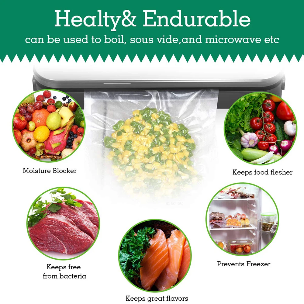 Sous Vide Roll Bags for Vacuum - огляд і ціна Meal Prep Vacuum Sealer